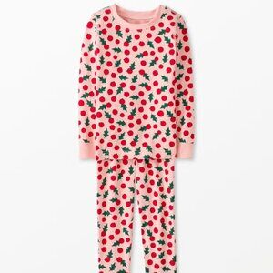 Hanna Andersson Kids Holiday Long John Pajama Set in HannaSoft - 2T